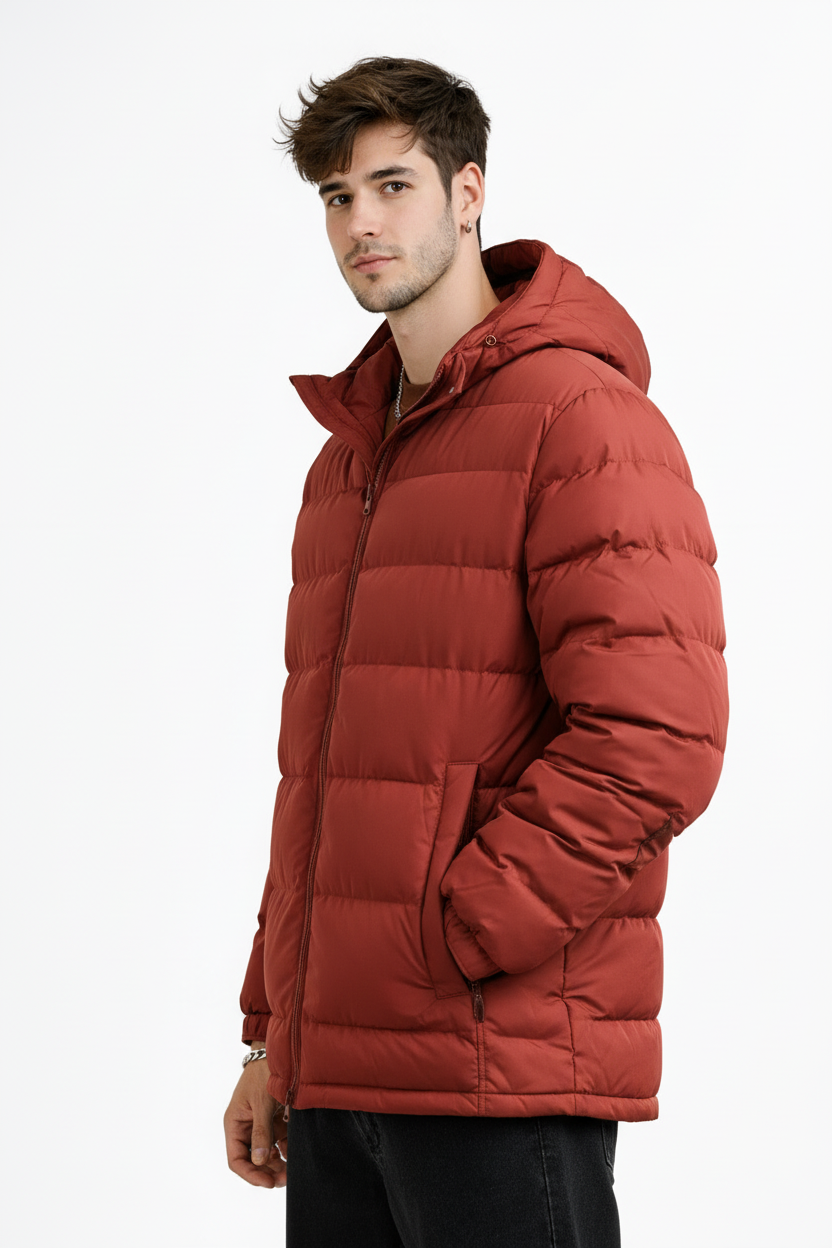 Lässige Winter-Steppjacke