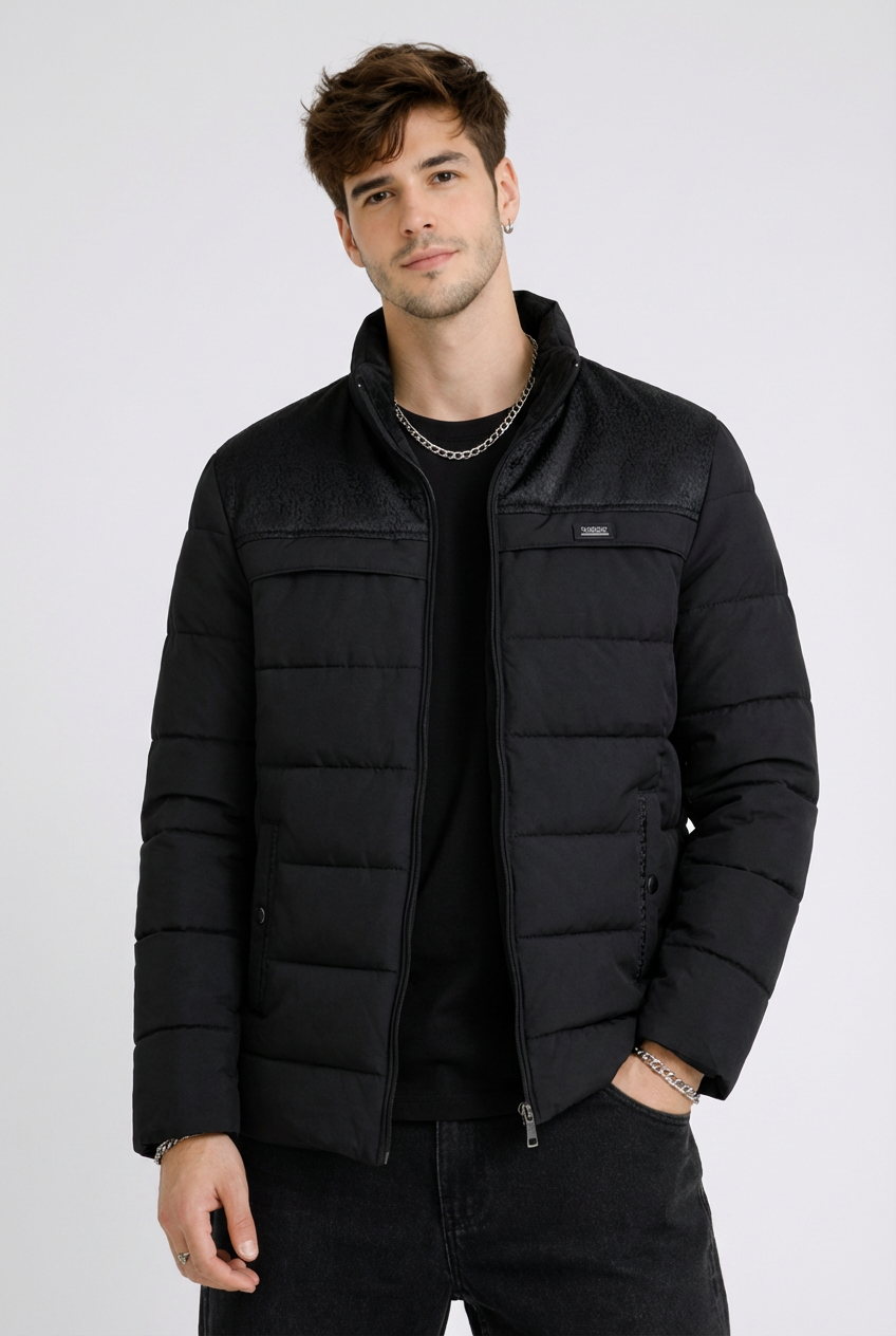 High Neck Puffer Jacket