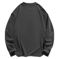 Heavyweight pure cotton long-sleeved T-shirt