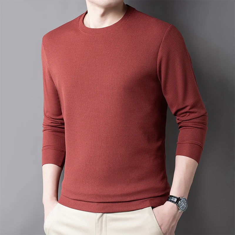 Premium Waffle Long Sleeve T-Shirt