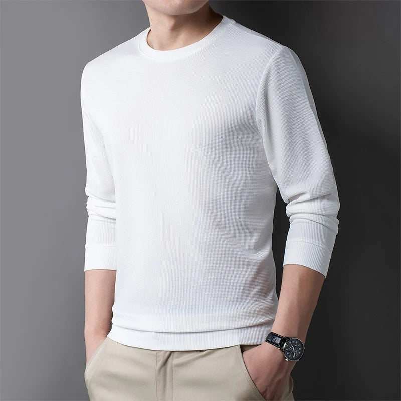 Premium Waffle Long Sleeve T-Shirt