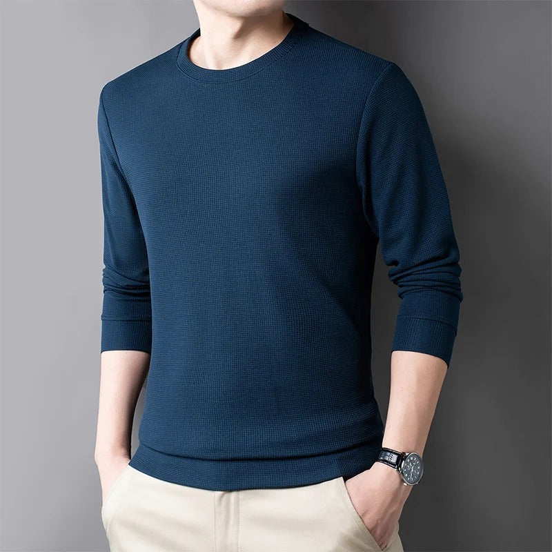 Premium Waffle Long Sleeve T-Shirt