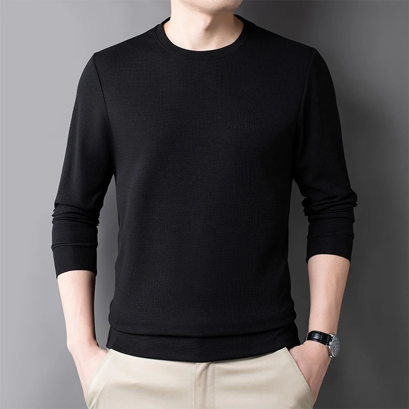 Premium Waffle Long Sleeve T-Shirt